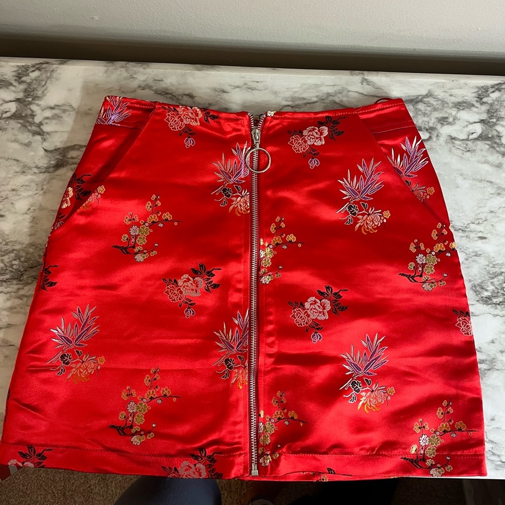 Satin Skirt